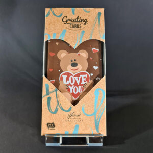Chocolade grEATing card (love you)
